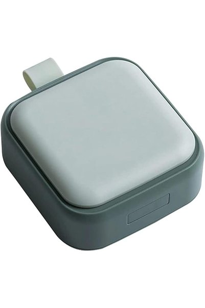 TERRIFI Small Pill Case Travel Pill Organizer with 4 Deep Compartments, One-H...