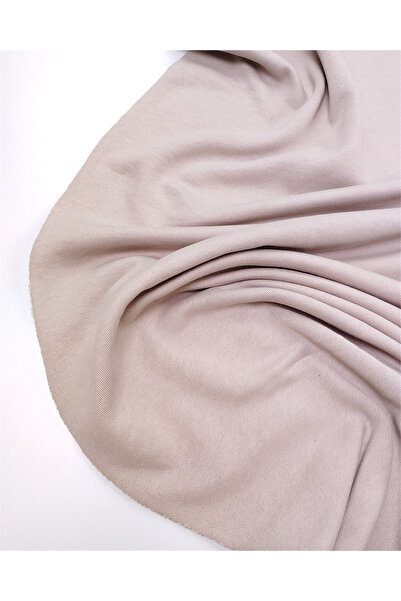 Kumaş Parça Beige Color Cotton Soft Draped Double Thread Combed Cotton Fabric...