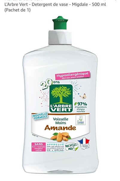 VERT Detergent de vase cu migdale – 500 ml