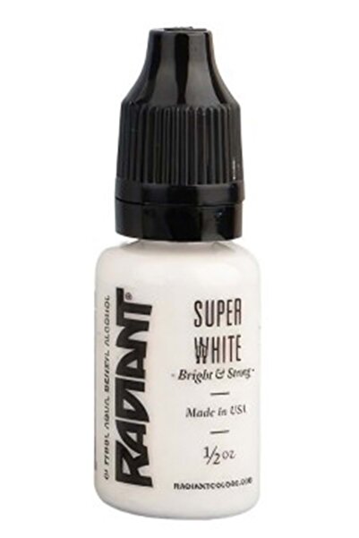 Super White 1/2 OZ (15ml.) Dövme Boyası