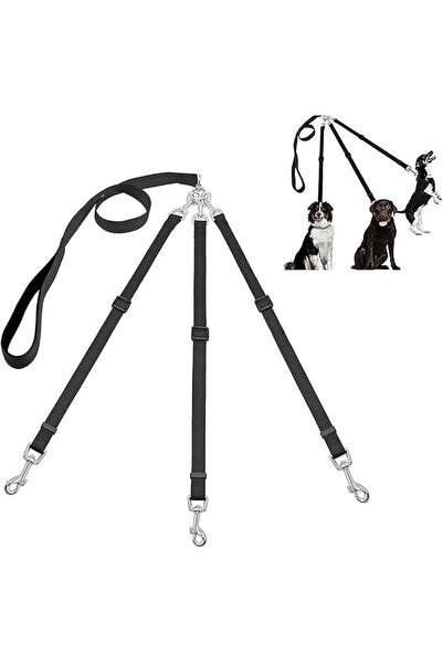 Bukela 3 in 1 Dog Leash with Detachable Coupler, Durable Nylon Long Line Anti...