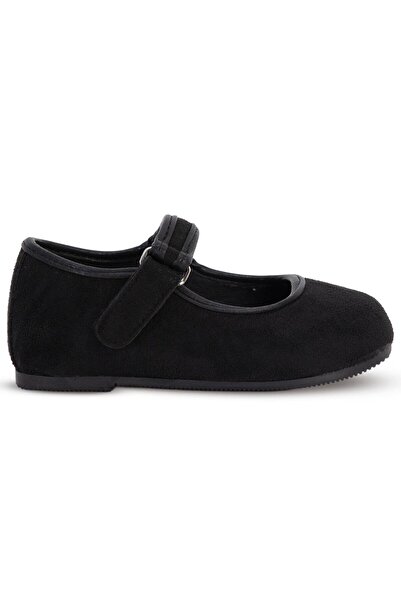 Civil Girls Civil Girls' Suede Single Velcro Ballerinas |   School Nursery an...