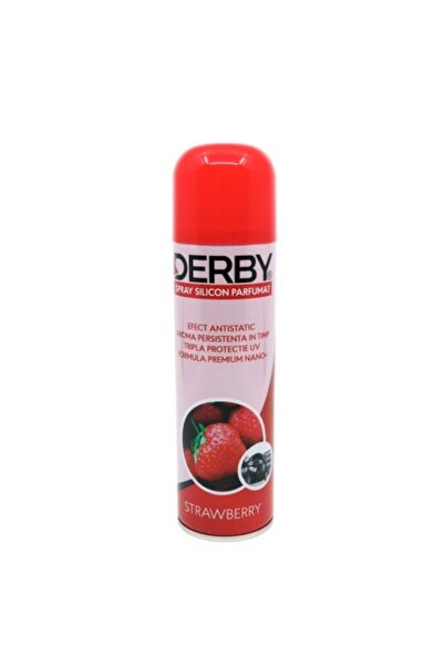 Derby Αρωματικό σπρέι σιλικόνης για ταμπλό με άρωμα φράουλας 220 ml