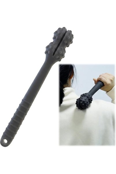ToolHouse Handheld Silicone Massage Hammer for Back Neck Shoulders Legs Arms,...