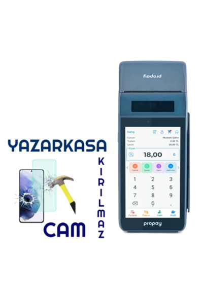 propay P1000-ECR Yazarkasa Kırılmaz Cam (NANO)