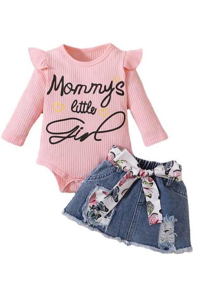 MINIMEAccessories Autumn Toddler Girls’ Clothing 3-Piece Set | 6-9 Months | P...