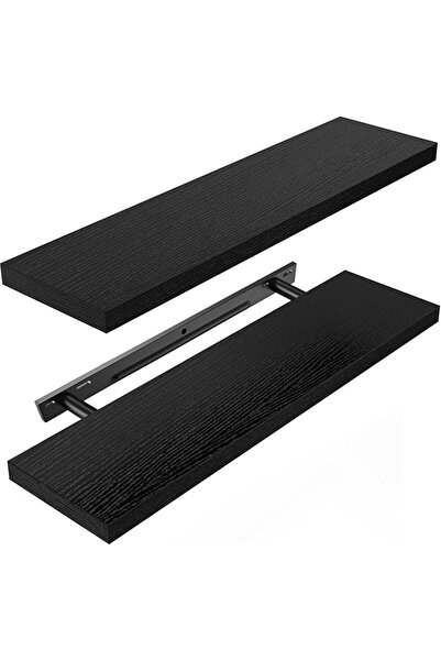 AMADA HOMEFURNISHING رفوف جدارية عائمة، رفوف جدارية مقاس 24 × 9 بوصة للحمام و...
