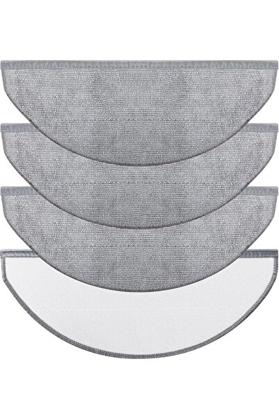 SYOSI 4 Pcs Mop Cloth Pads Replacement for Roborock Q10 X5 / Q10 X5+ Vacuum R...