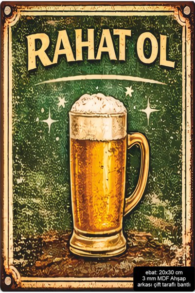 Hayat Poster Opusti se, pij pivo, smešni duhoviti citati, zidna umetnost, ret...