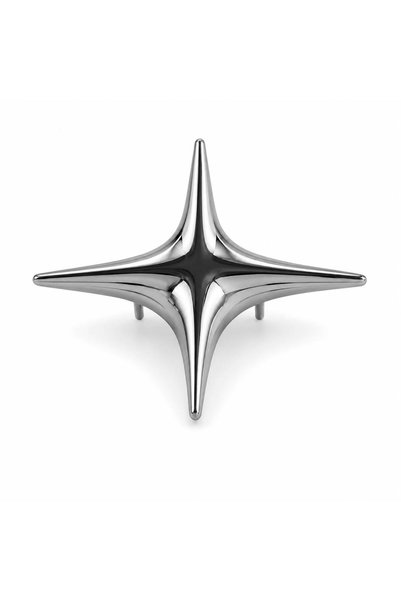 Generic Brand Accesoriu pentru poseta Stea argintiu