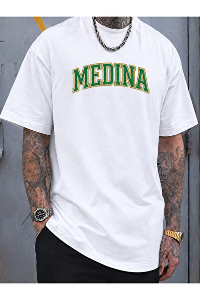 Wonder of U Medina Heritage Graphic Men's Cotton Crew Neck T-Shirt