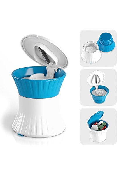 GENERAL Pill Crusher Cutter Splitter Grinder - [3 in 1] - Pill Crusher Pulver...