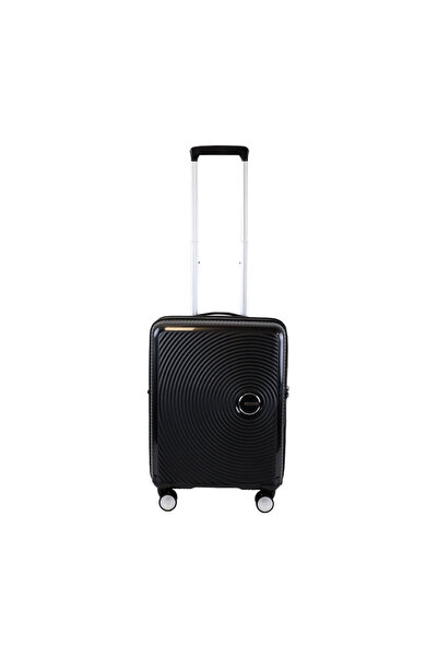 American Tourister Sounbox Spinner 88472-1027-1INU 55 cm Kabin Boy Valiz Siyah