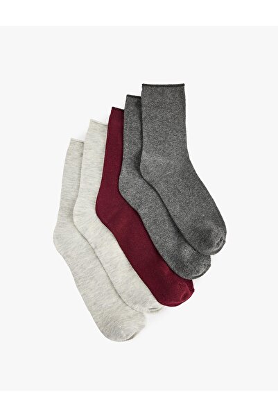 Koton Basic Cotton 5-Piece Sock Set
