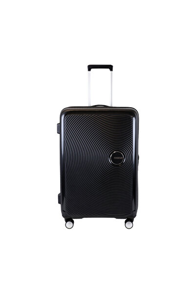 American Tourister Sounbox Spinner 88474-1027-1INU 77 cm Büyük Boy Valiz Siyah