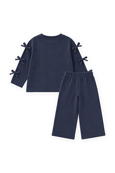 Cigit Mevsimlik Sweatshirt Takım 2-8 Yaş Lacivert