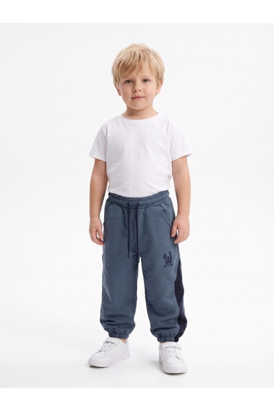 Toontoy Boy's Paça W Embroidered Garni Detailed Sweatpants