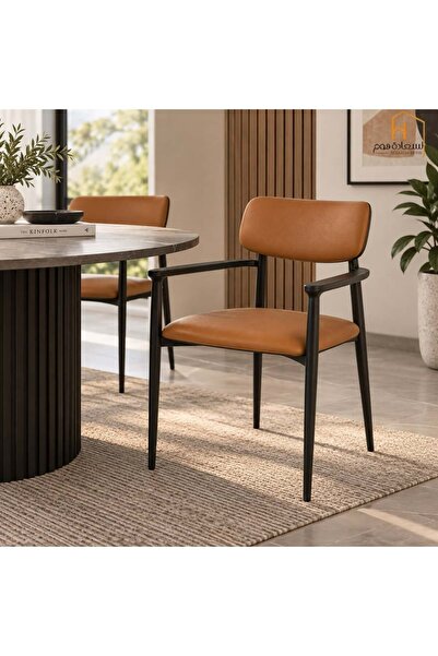 Al Saada Home Single Chair - Orange