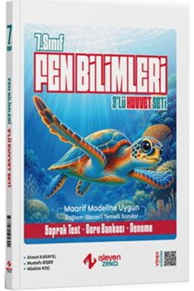 İşleyen Zeka Yayınları İşleyen Zeka 7. Sınıf Fen Bilimleri Maarif 3 lü Kuvvet...