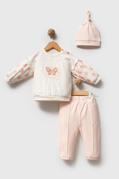 hhoneybaby طقم أطفال مكون من قطعتين مصنوع من القطن العضوي بنسبة 100% على شكل ...