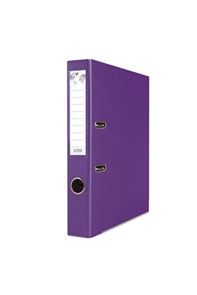 ‎ Bio Vitalica Biblioraft plastifiat Basic, 5 cm, colturi metalice, mov