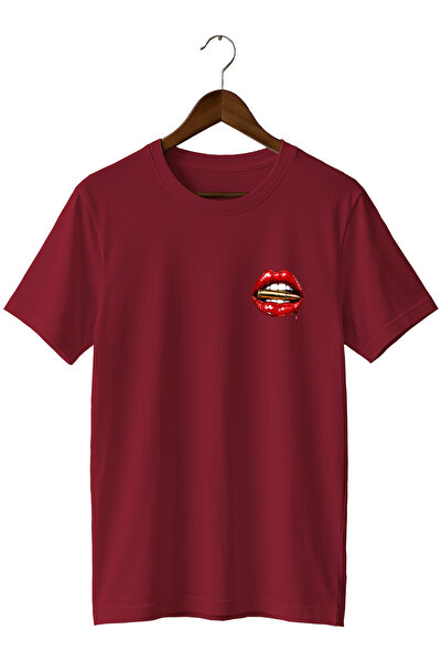 remonz Widi and Lip Detailed Special Design Regular T-Shirt