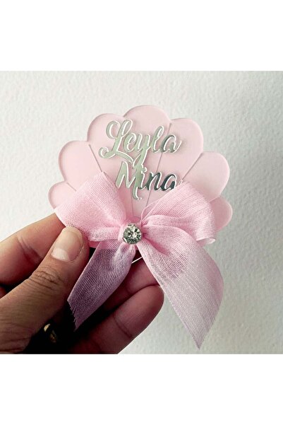 Mekece Baby Candy Gift Bebe-330P Pink Painted Oyster Transparent Plexi Magnet...