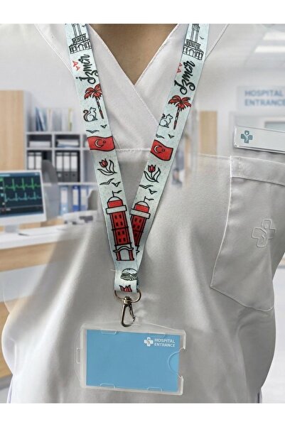 İBT Neck Strap Card Holder