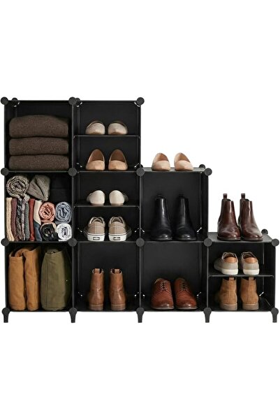 Lawazim Storage Cabinet - 6 Cube - Customizable Plastic Modular Cube Organize...
