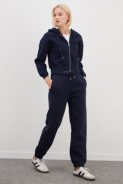 Fulla Moda 3 İplik Cepli Jogger Eşofman Altı