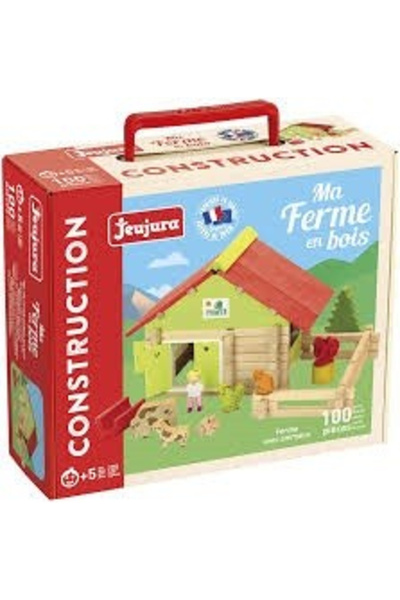 Jeu Jura Building house, Farm with animals, 100 pieces