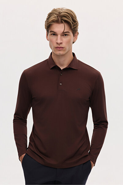 𝗥𝗔𝗬𝗢𝗡 Uzun Kollu Polo T-Shirt