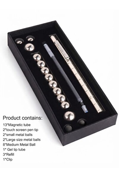 ARDSU Zsigns Magnetic Metal Pen,Toy Pen,Stress Relief and Relaxing Tool,Multi...