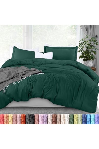 Utopia Bedding Duvet Cover King Size Set - 1 Duvet Cover with 2 Pillow Shams ...