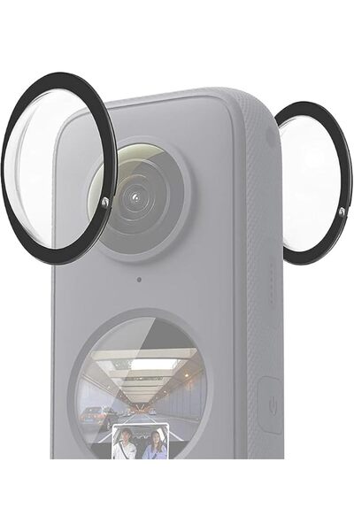 HASTHIP واقي العدسة لكاميرا Insta360 One X2، واقي عدسة الكاميرا من البولي كرب...