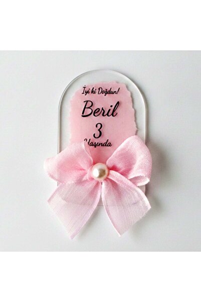 Mekece Baby Candy Gift Nks-328P Pink Painted Window Model Transparent Plexi M...