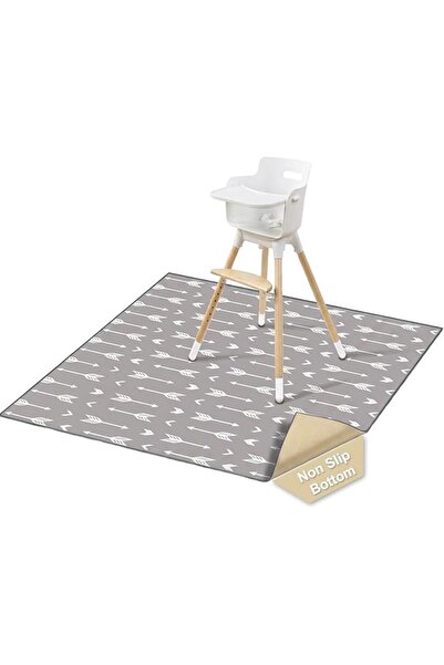 TinyVan Baby Highchair 130 * 130cm(51"*51") Splat Floor Mat Anti-Slip Floor M...