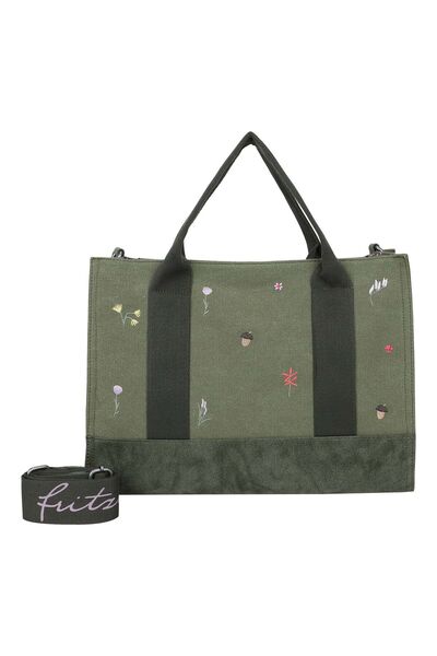 Fritzi aus Preußen Canvas Handtasche 40 cm