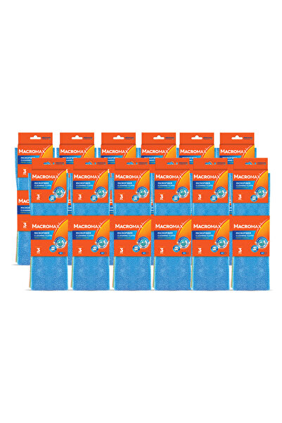 MACROMAX 24x lavete din microfibră ultra-absorbante, 3 bucăți.