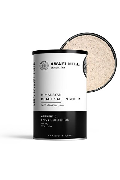 AWAFI MILL Himalayan Black Salt Powder Kala Namak for Chaat Raita Fruit Salad...