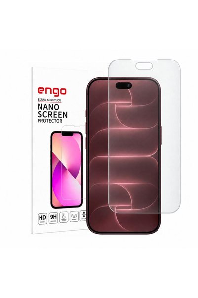 Engo Apple iPhone 18 Pro Max İle Uyumlu Mat Ekran Koruyucu A3717 6.9 İnç Yans...
