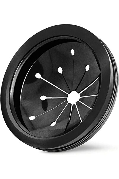 GANPUB Black 3-Inch Garbage Disposal Splash Guard - Kitchen Sink Baffle Cover...