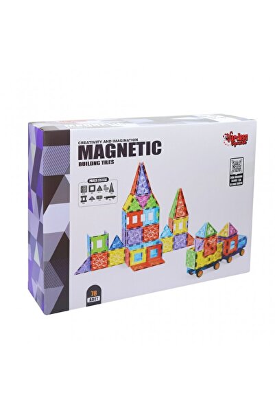 Vardem 78 Parça Manyetik ( Magnetic ) Blok