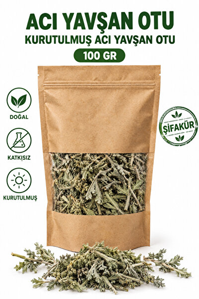 ŞİFAKÜR BİTKİSEL SAĞLIK ÜRÜNLERİ Bitter Yavsan Herb (Wormwood) 100 Gr