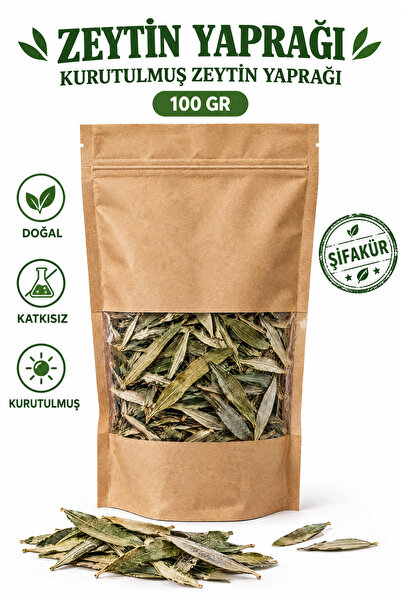 ŞİFAKÜR BİTKİSEL SAĞLIK ÜRÜNLERİ Olive leaf 100 gr