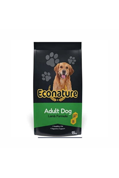 Econature Plus Yetişkin Kuru Köpek Maması Kuzu Etli 15 KG (13+2 KG Bonus Paket)