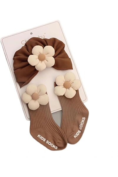 ALMEKAQUZ Baby Headbands And Socks Sets Hairbands Hair Bow Hair Accessories f...