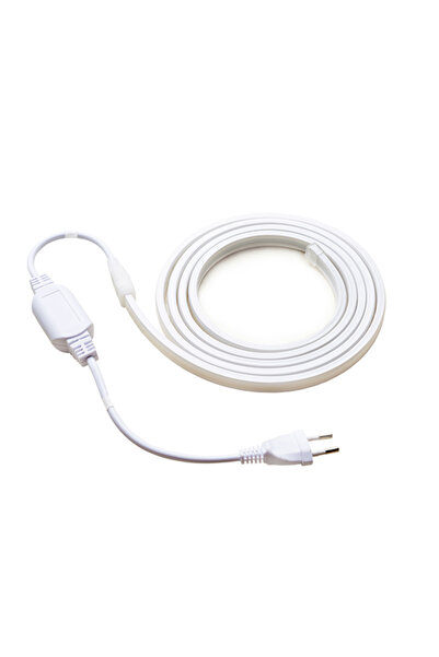 OPTONICA Αδιάβροχη Ταινία LED COB 10 W/m 220V με Γαλακτερή Επίστρωση Θερμό Λευκό