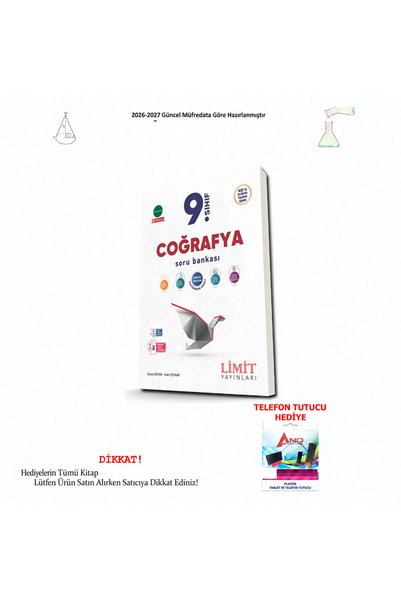 Limit Yayınları 2026-2027 9. Sınıf Coğrafya Etkinlikli Soru Bankası