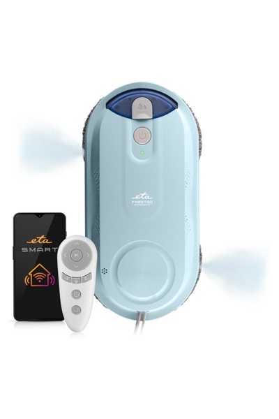 ETA Robot de curățat geamuri Finestro Smart ETA632990000, aspirație 5000 Pa, ...